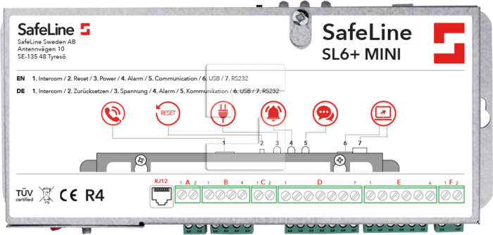 SafeLine SL6+ MINI PSTN