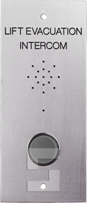 EVAC-kerrosasema painikkeella, ilkivaltaa kestävä (1)