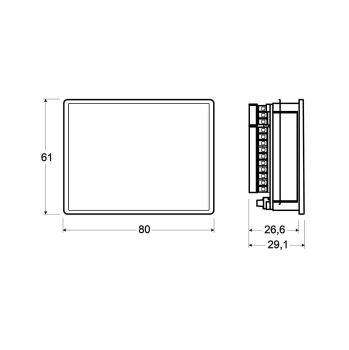 Etagedisplay FD4 (Geel display) (2)