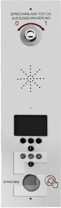 EVAC entreestation, Duits gegraveerd (1)