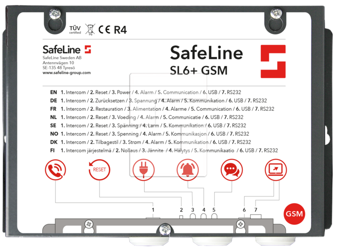 SafeLine SL6+ GSM 2G